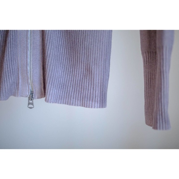 A/X Armani Exchange Women’s Ombre Zip Up Sweater SZ S - Picture 4 of 8